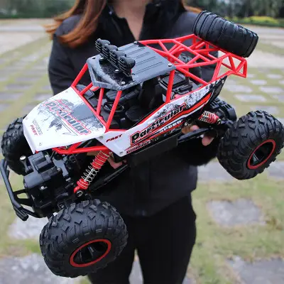 Cross-border Super Large Edition Remote Control Car Alloy Climbing Mountain Bigfoot Four-wheel Drive Remote Control Toy Model Off-road Vehicle Children — feature 10