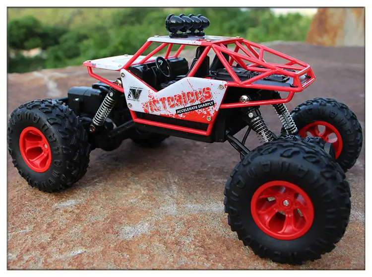 Cross-border Super Large Edition Remote Control Car Alloy Climbing Mountain Bigfoot Four-wheel Drive Remote Control Toy Model Off-road Vehicle Children — feature 6