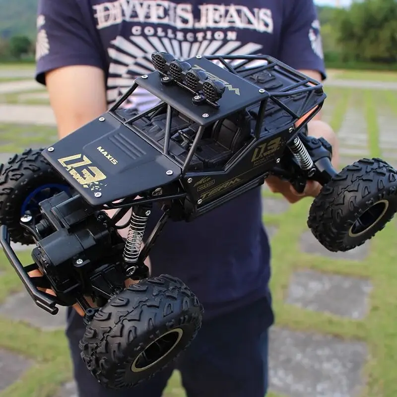 Cross-border Super Large Edition Remote Control Car Alloy Climbing Mountain Bigfoot Four-wheel Drive Remote Control Toy Model Off-road Vehicle Children