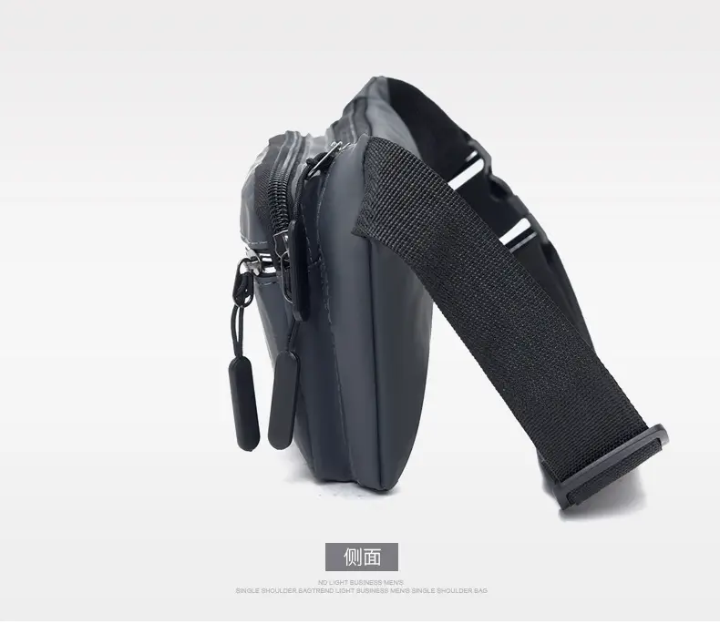 Scaya Fashion Multifunctional Sports Chest Bag Black — feature 18