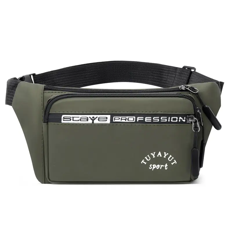 Scaya Fashion Multifunctional Sports Chest Bag Black - Image 4