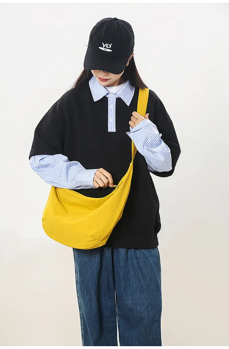 Black Crossbody Backpack for Women Sports Commute — feature 15