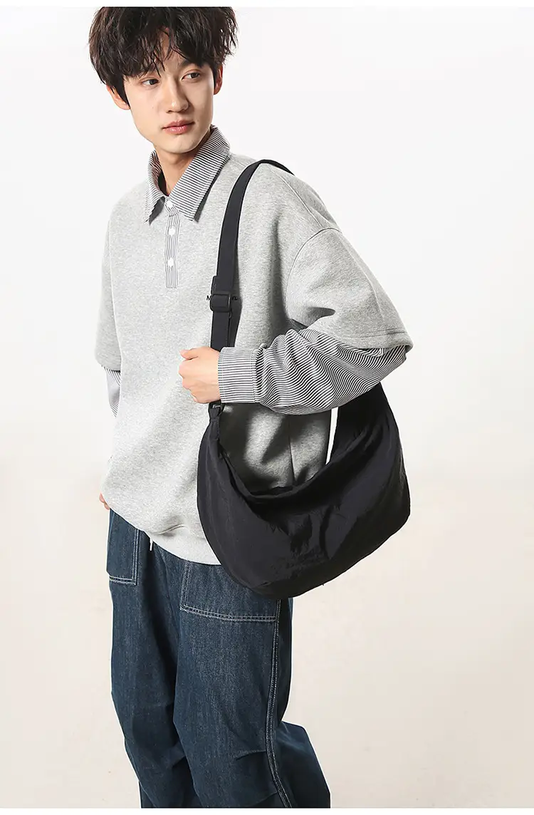 Black Crossbody Backpack for Women Sports Commute — feature 30