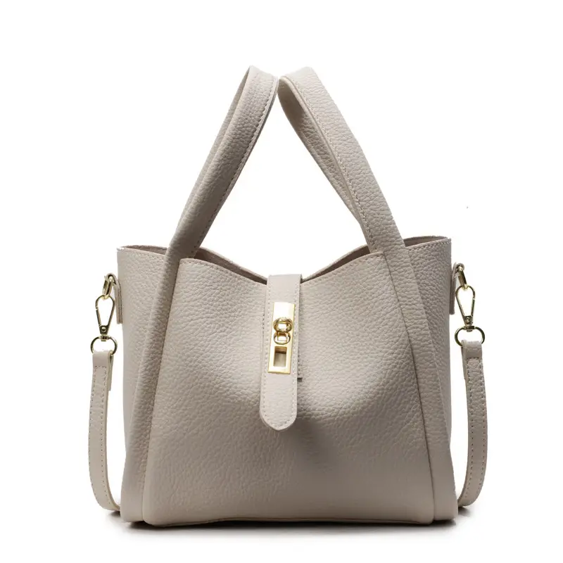 Women's Litchi Pattern Shoulder Bag 2025 New Fashion