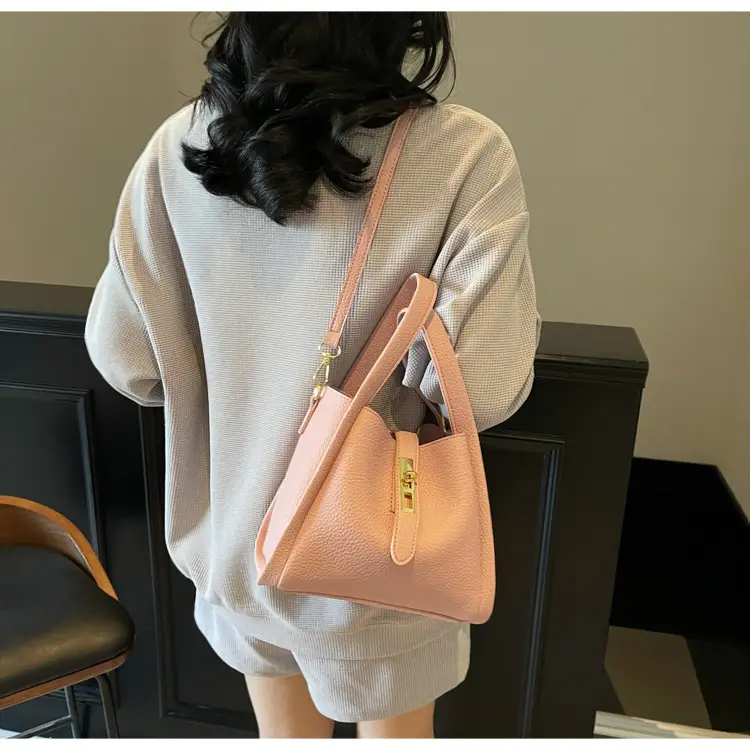 Women's Litchi Pattern Shoulder Bag 2025 New Fashion — feature 27