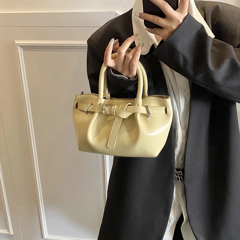 Silver Pleated Shoulder Bag for Women 2025 - Image 7