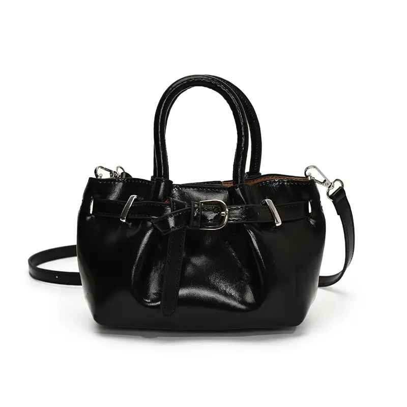 Silver Pleated Shoulder Bag for Women 2025 - Image 2