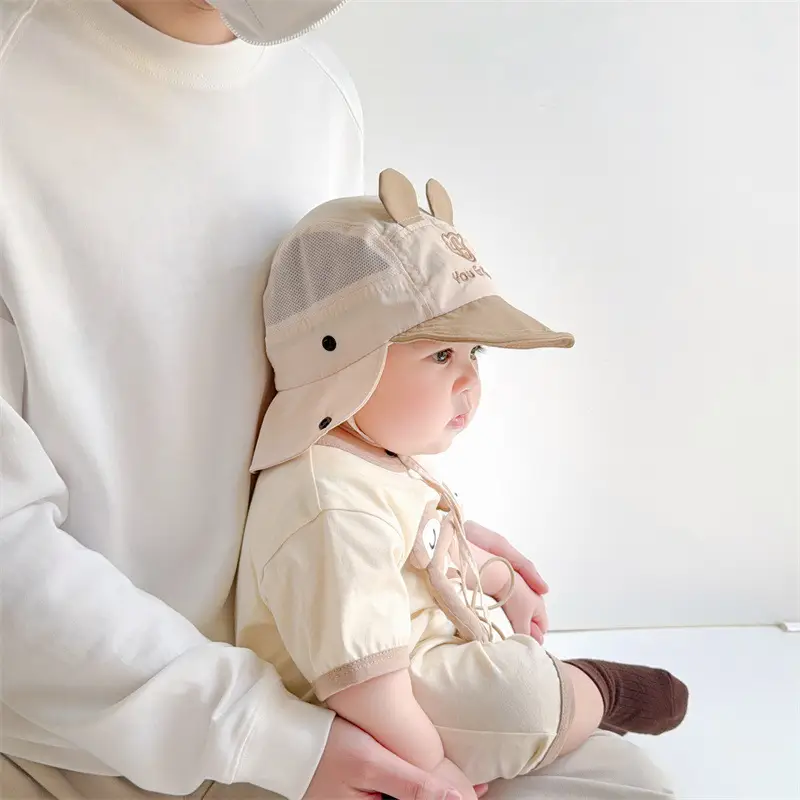 Baby Sun Hat Mesh Cap Spring Summer Protection — feature 7