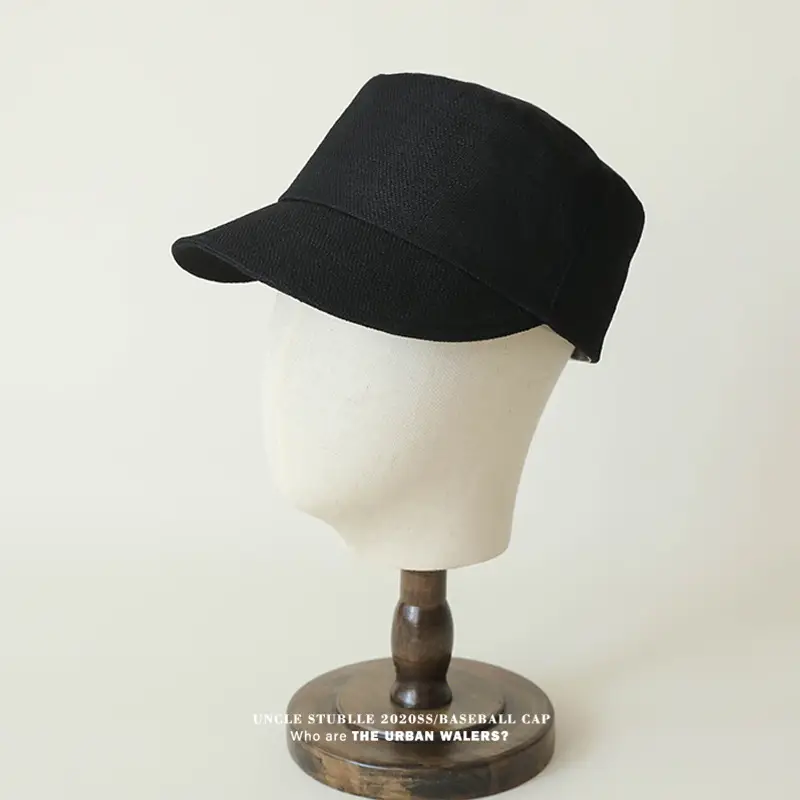 Vintage Linen Equestrian Cap Women Men Summer Lightweight Breathable - Image 8