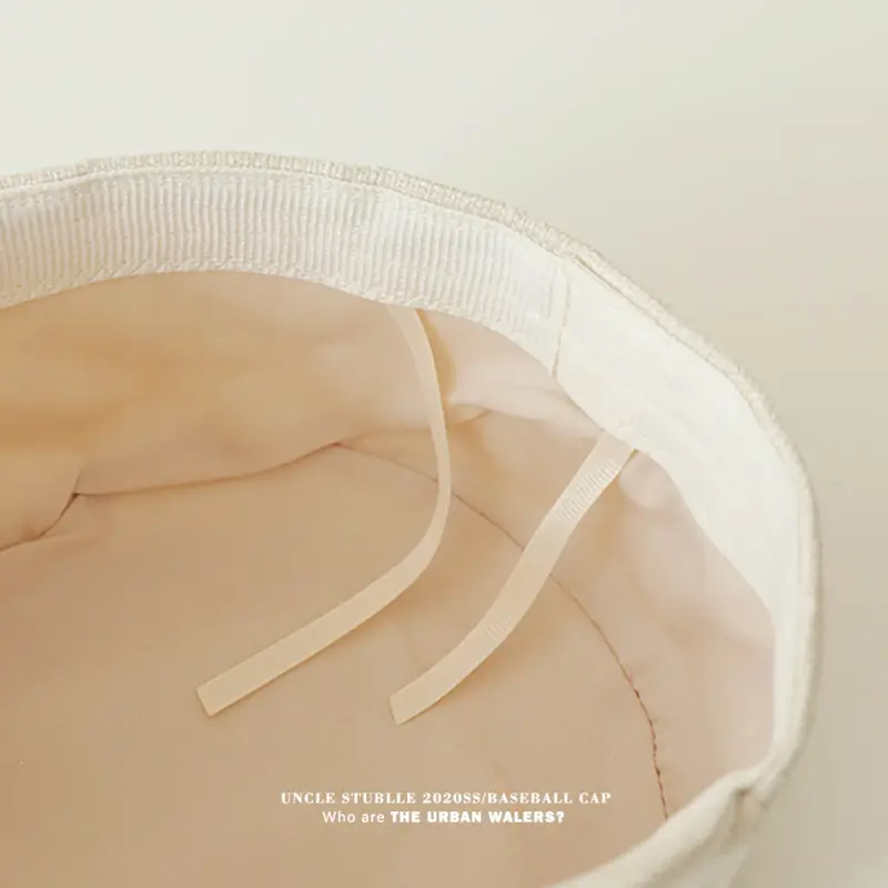 Vintage Linen Equestrian Cap Women Men Summer Lightweight Breathable - Image 9