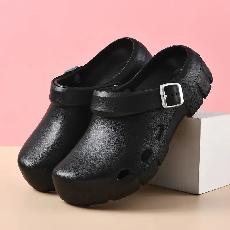Hole Shoes Women's Summer Non-slip Wear-resistant Camping Baotou Slippers Outer Wear EVA Hollow-out Breathable Non-stinky Feet Sandals - Image 6