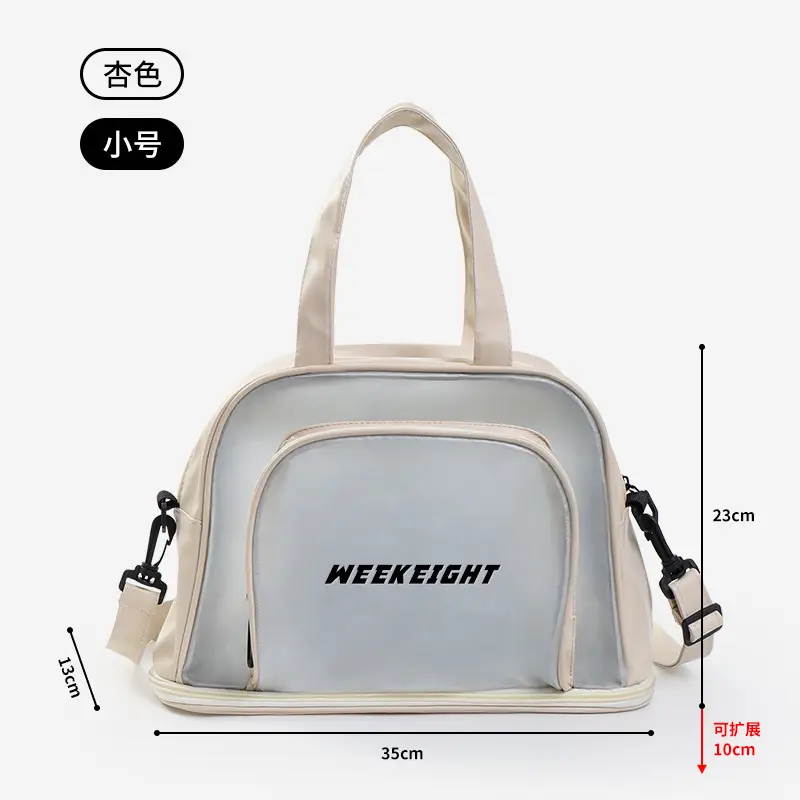 Clear Waterproof Gym Bag with Transparent Window - Image 2