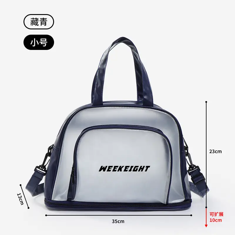 Clear Waterproof Gym Bag with Transparent Window - Image 3