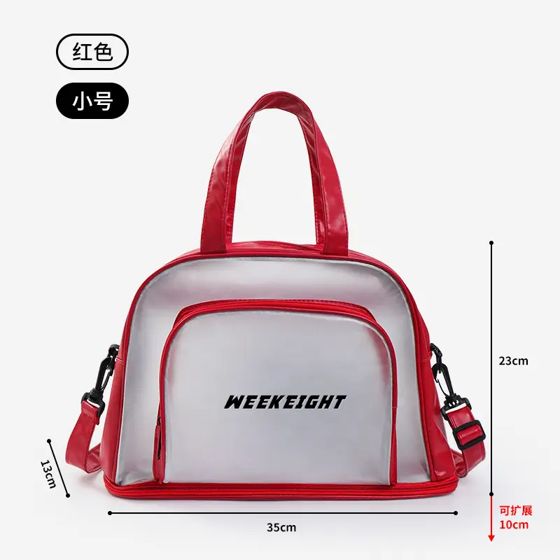 Clear Waterproof Gym Bag with Transparent Window - Image 4