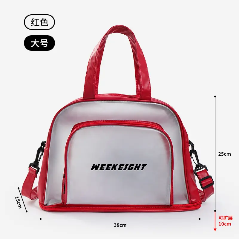 Clear Waterproof Gym Bag with Transparent Window - Image 8
