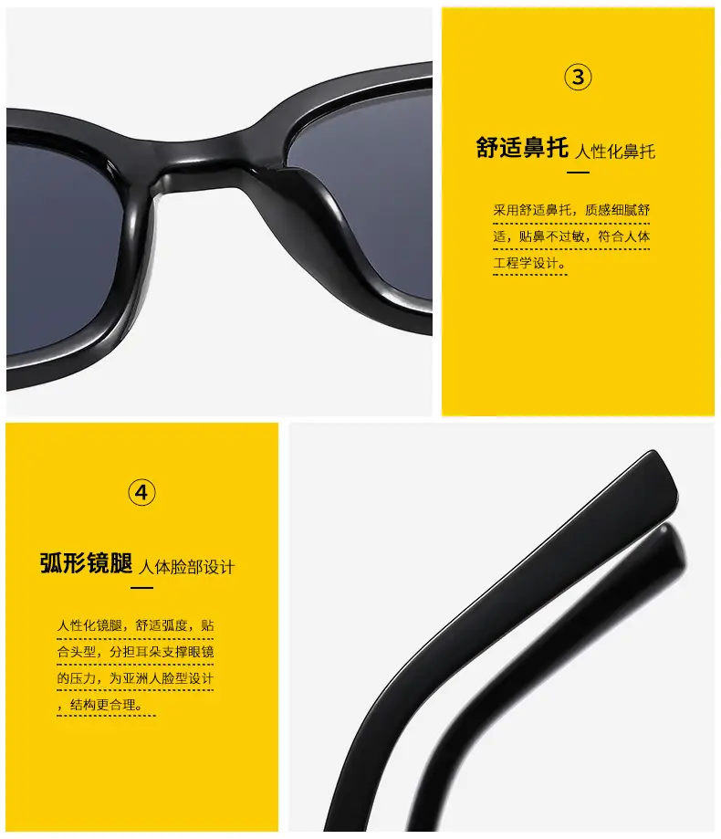 Women Sunglasses Black Anti-UV High End — feature 10