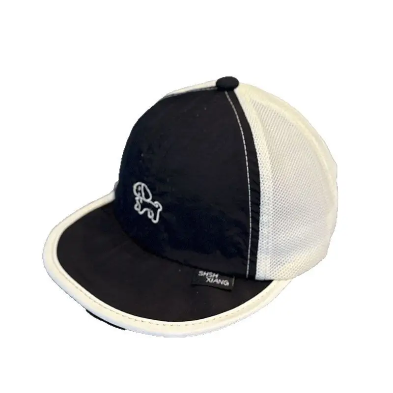 Baby Cap Sunscreen Mesh Breathable Beige - Image 10