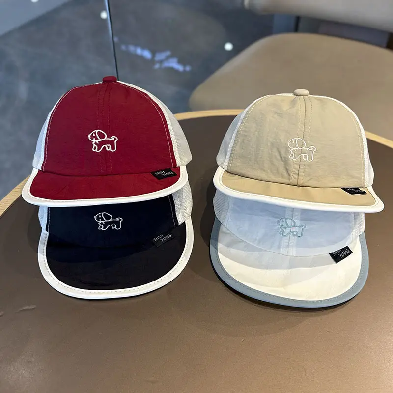 Baby Cap Sunscreen Mesh Breathable Beige — feature 2
