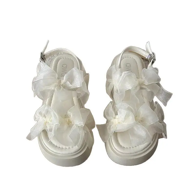 Platform Sandals Women 2025 Summer New Fashion Beautiful Platform Shoes Women's Shoes with Skirt Roman Beach Shoes