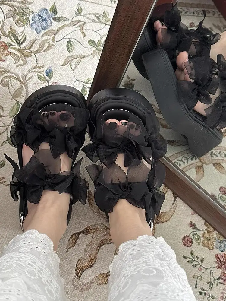 Platform Sandals Women 2025 Summer New Fashion Beautiful Platform Shoes Women's Shoes with Skirt Roman Beach Shoes — feature 7
