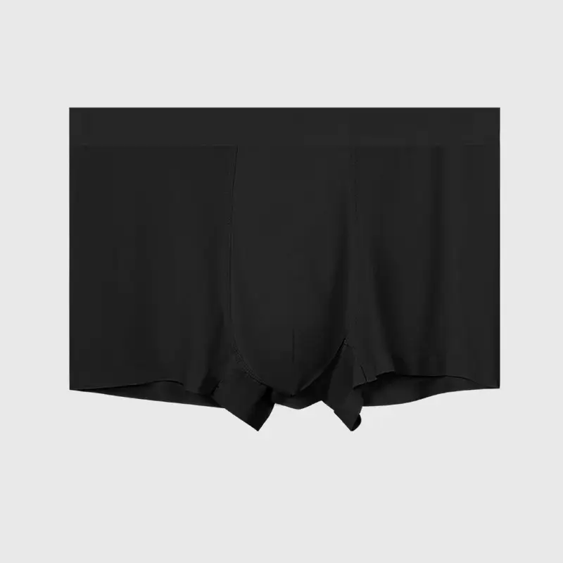 Men's Ice Silk Seamless Boxer Antimicrobial Summer Underwear - Image 15