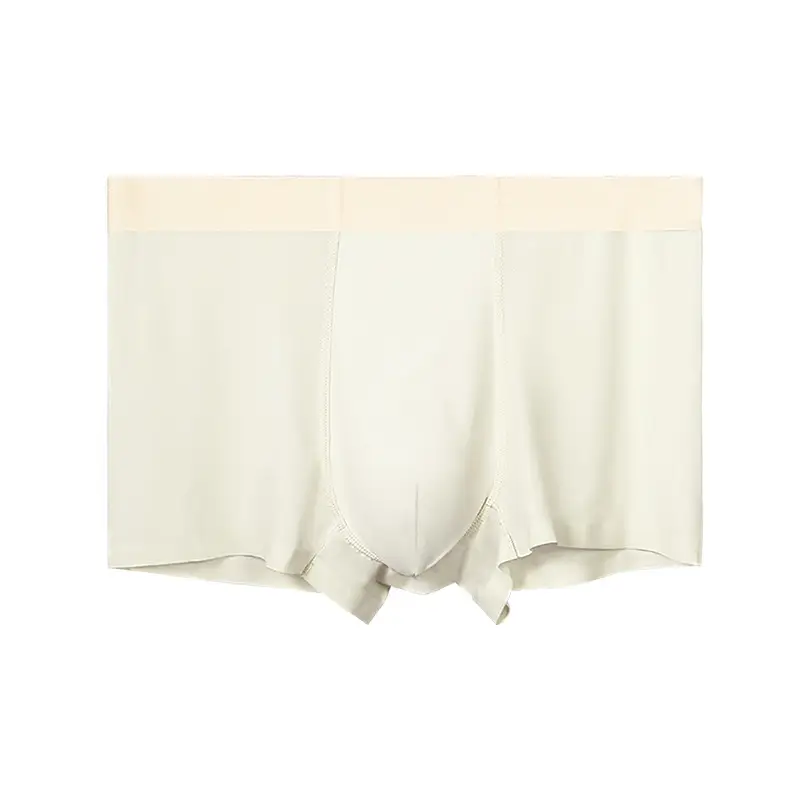Men's Ice Silk Seamless Boxer Antimicrobial Summer Underwear - Image 10