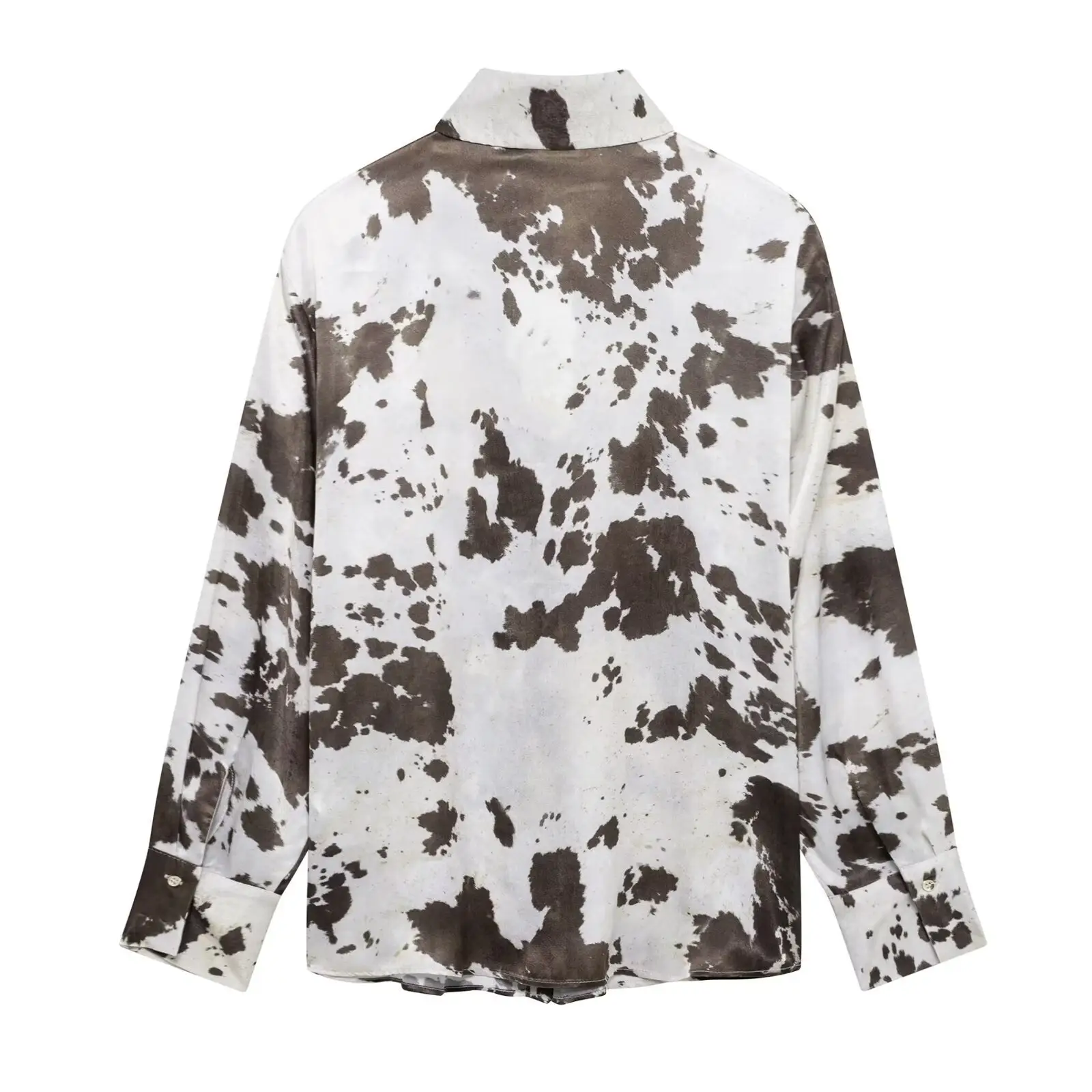 Women's Spring Animal Print Ankle Skirt Suit — feature 23