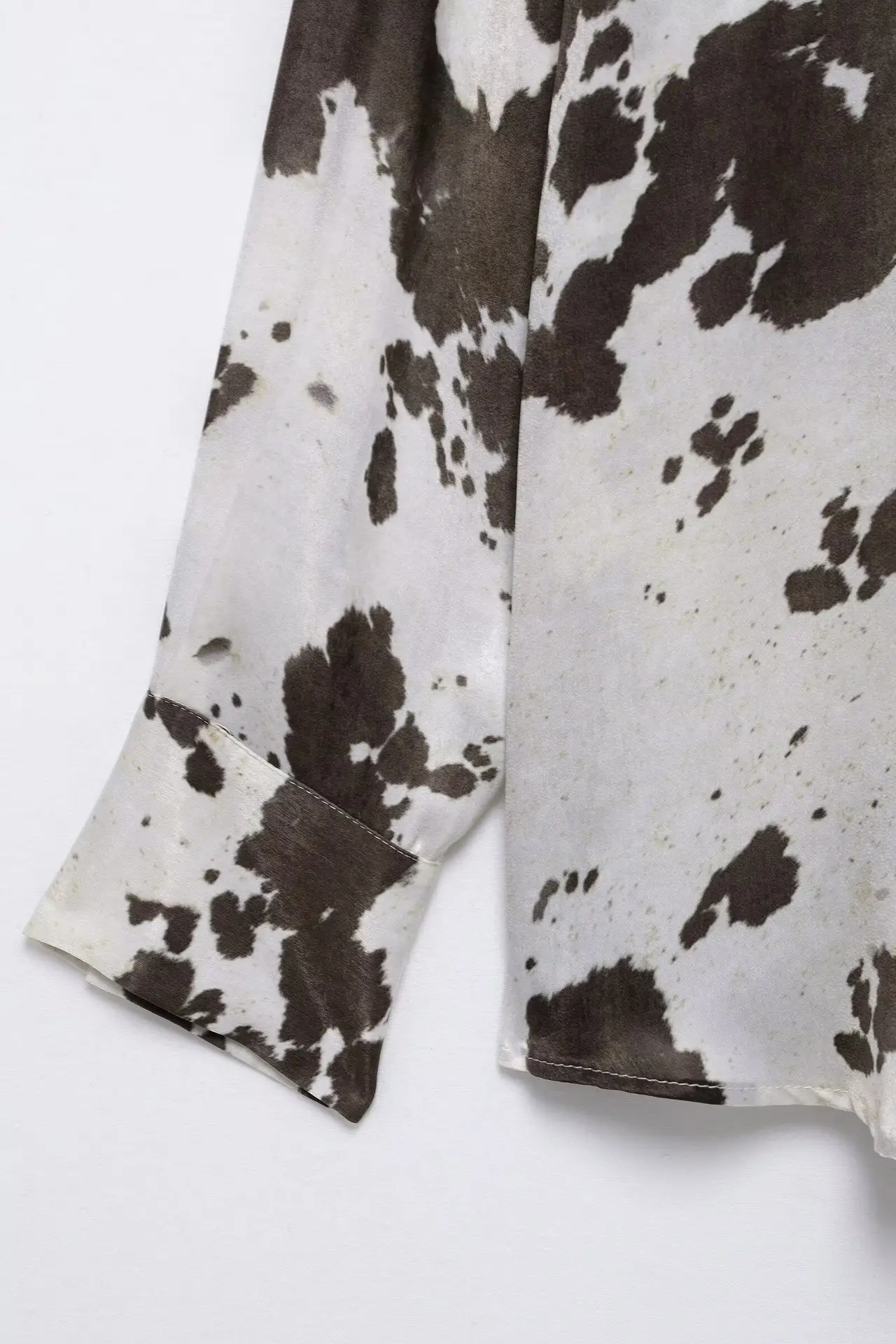 Women's Spring Animal Print Ankle Skirt Suit — feature 29