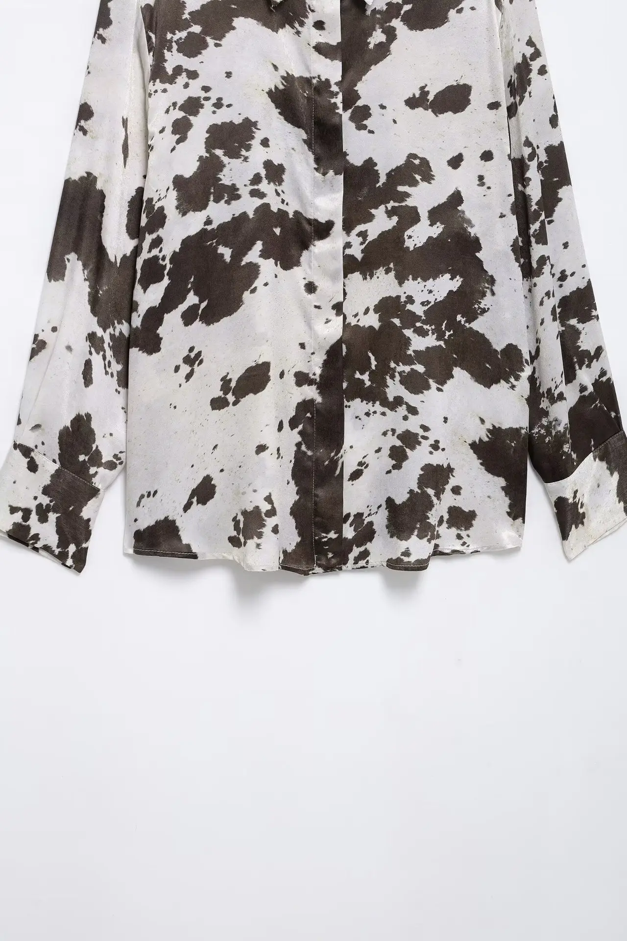 Women's Spring Animal Print Ankle Skirt Suit — feature 31