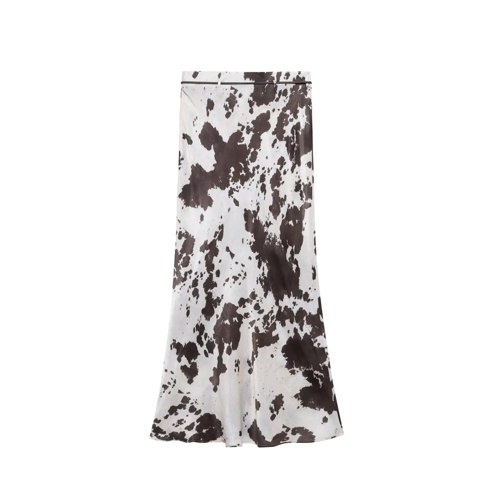 Women's Spring Animal Print Ankle Skirt Suit — feature 33