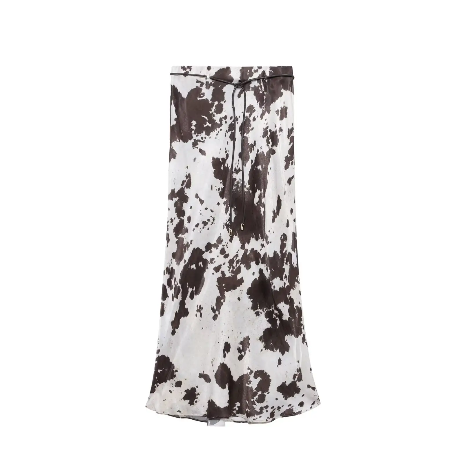 Women's Spring Animal Print Ankle Skirt Suit — feature 34