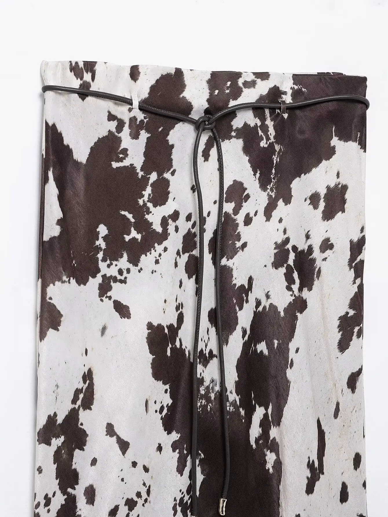 Women's Spring Animal Print Ankle Skirt Suit — feature 36