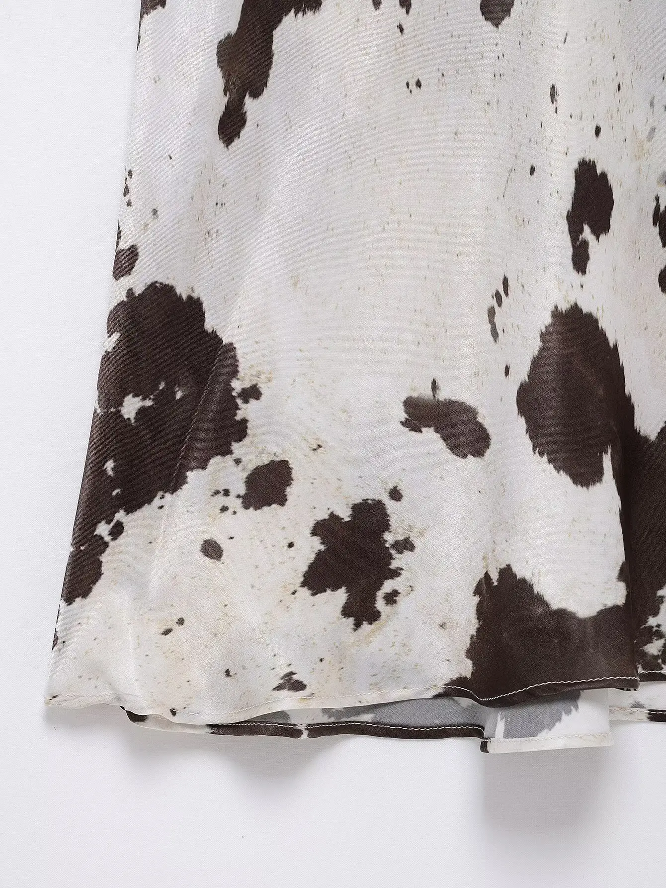 Women's Spring Animal Print Ankle Skirt Suit — feature 39