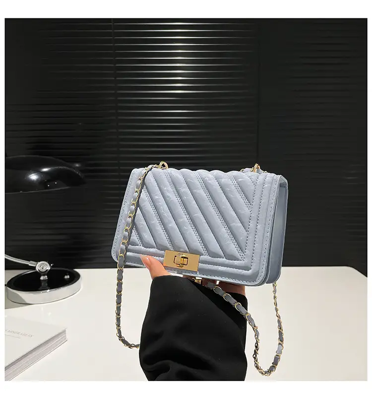 Pink Chain Crossbody Bag for Women 2025 Spring — feature 22