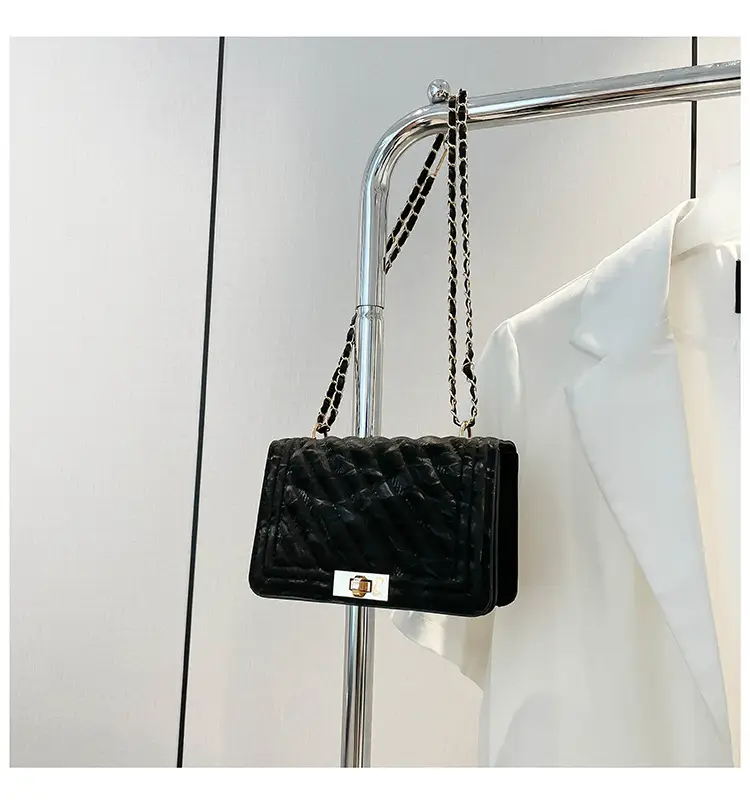 Pink Chain Crossbody Bag for Women 2025 Spring — feature 28