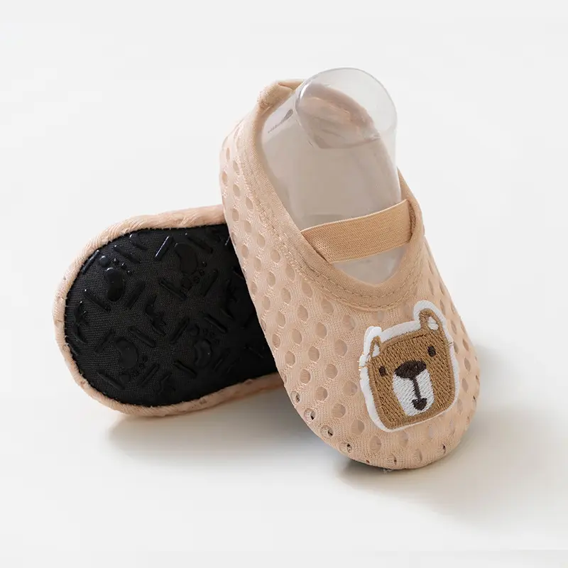 Baby Floor Shoes Green Mesh Toddler Sandals Non-Slip