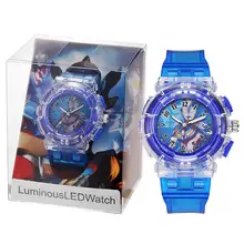 New in stock wholesale generation silicone cartoon doll pointer quartz luminous box children's watch — feature 4