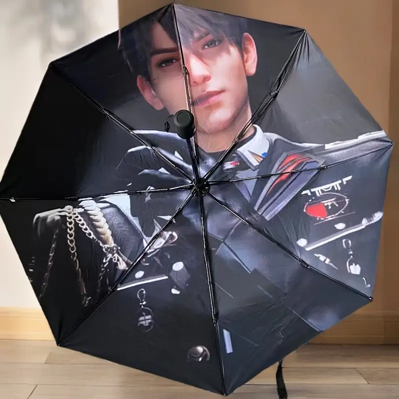 Portable UV Umbrella for Men with Deep Space Design - Image 6