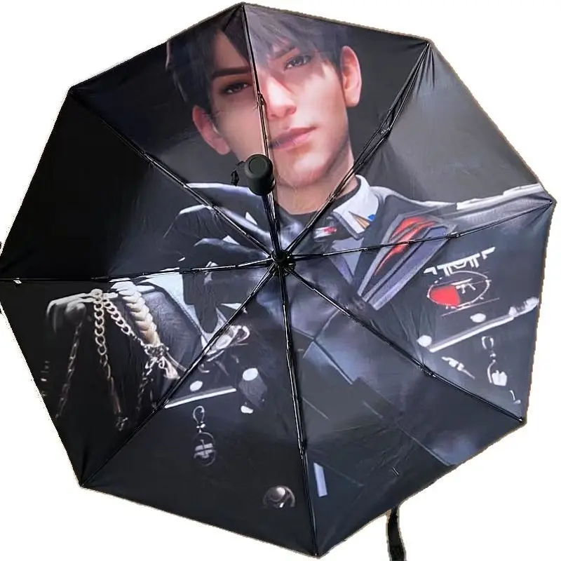 Portable UV Umbrella for Men with Deep Space Design - Image 7