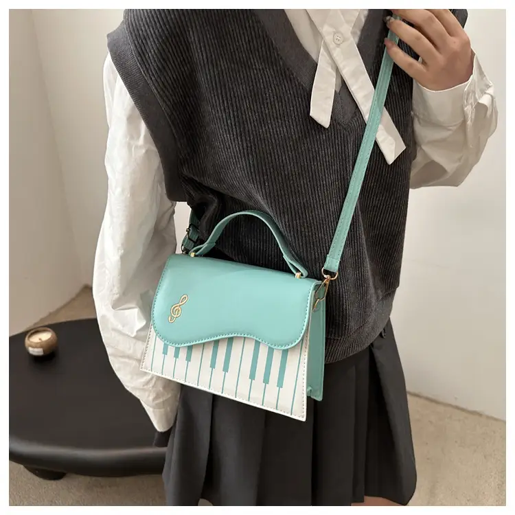 2025 Women Shoulder Messenger Bag Contrast Colors — feature 11