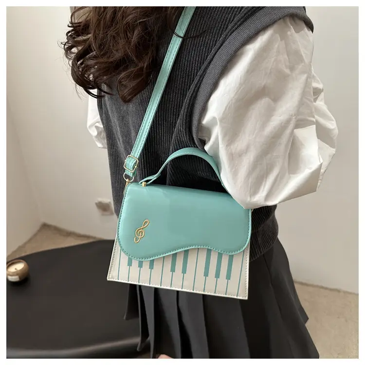 2025 Women Shoulder Messenger Bag Contrast Colors — feature 9