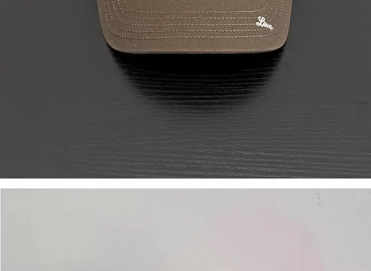 Korean Style Embroidered Baseball Cap White 2025 — feature 9
