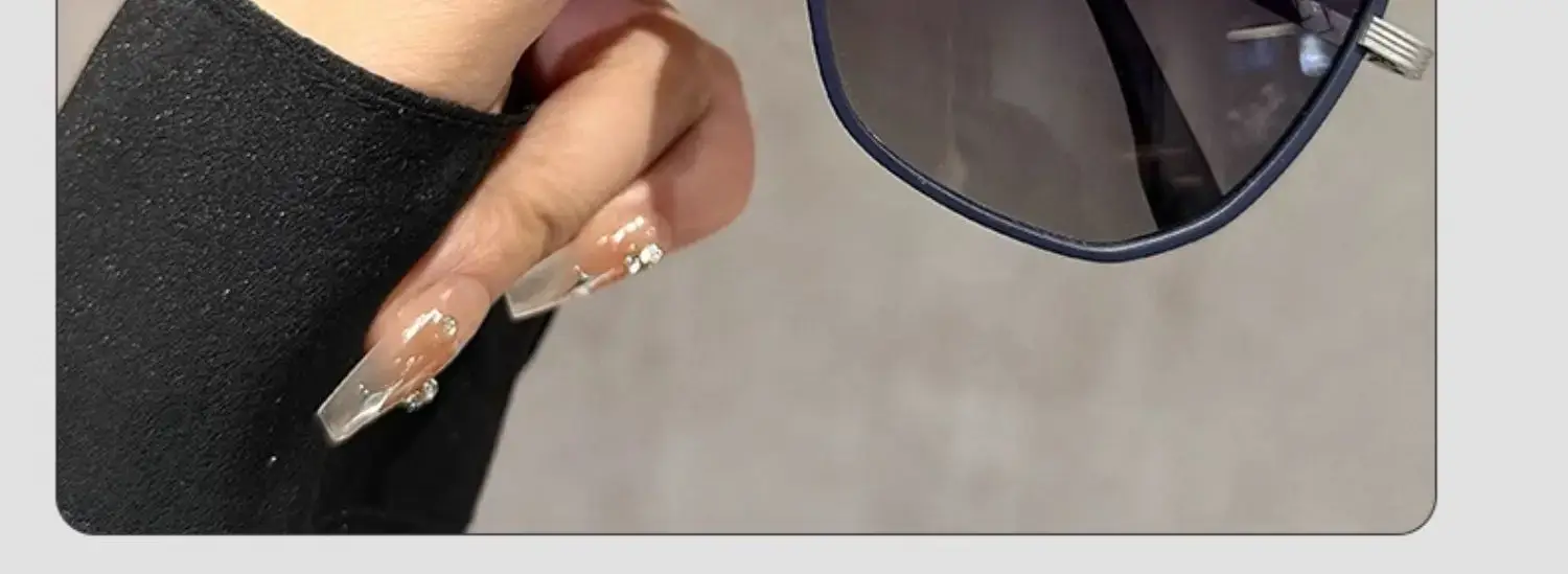 Ultra-Light Anti-Uv Sunglasses Large Frame Small Face — feature 19