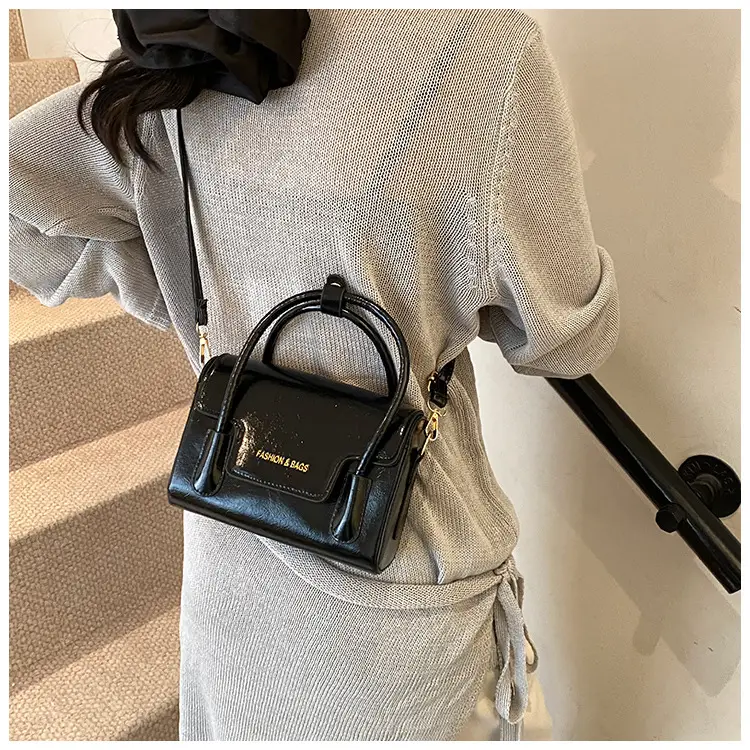 Red Square Mini Shoulder Bag for Women — feature 14