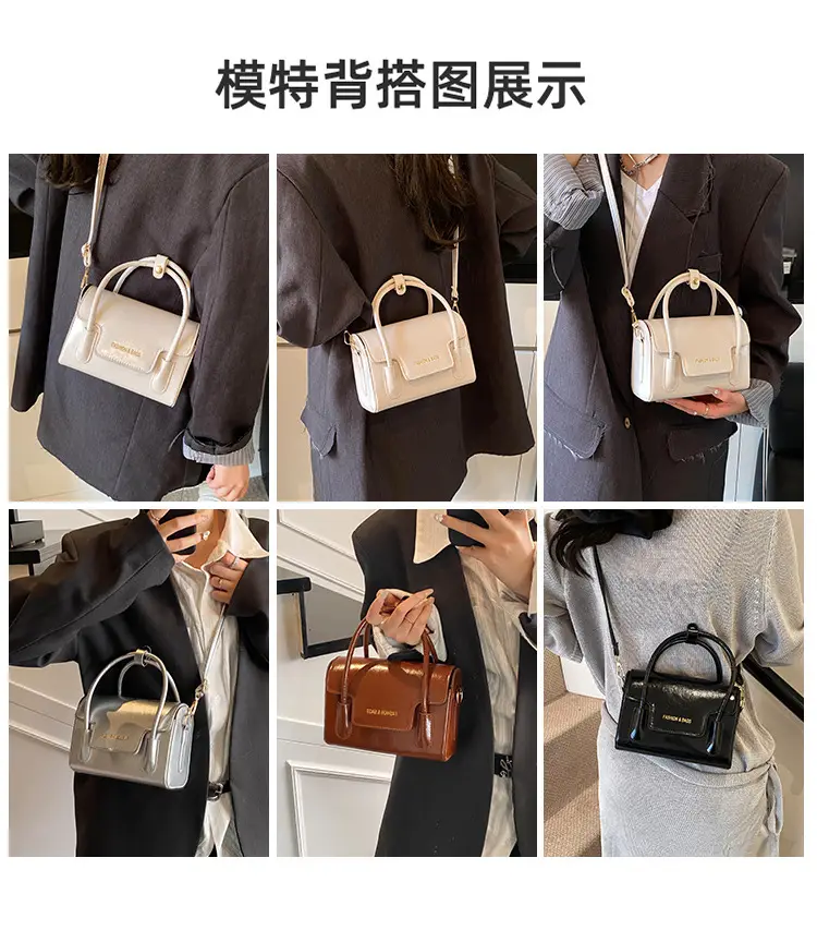 Red Square Mini Shoulder Bag for Women — feature 2