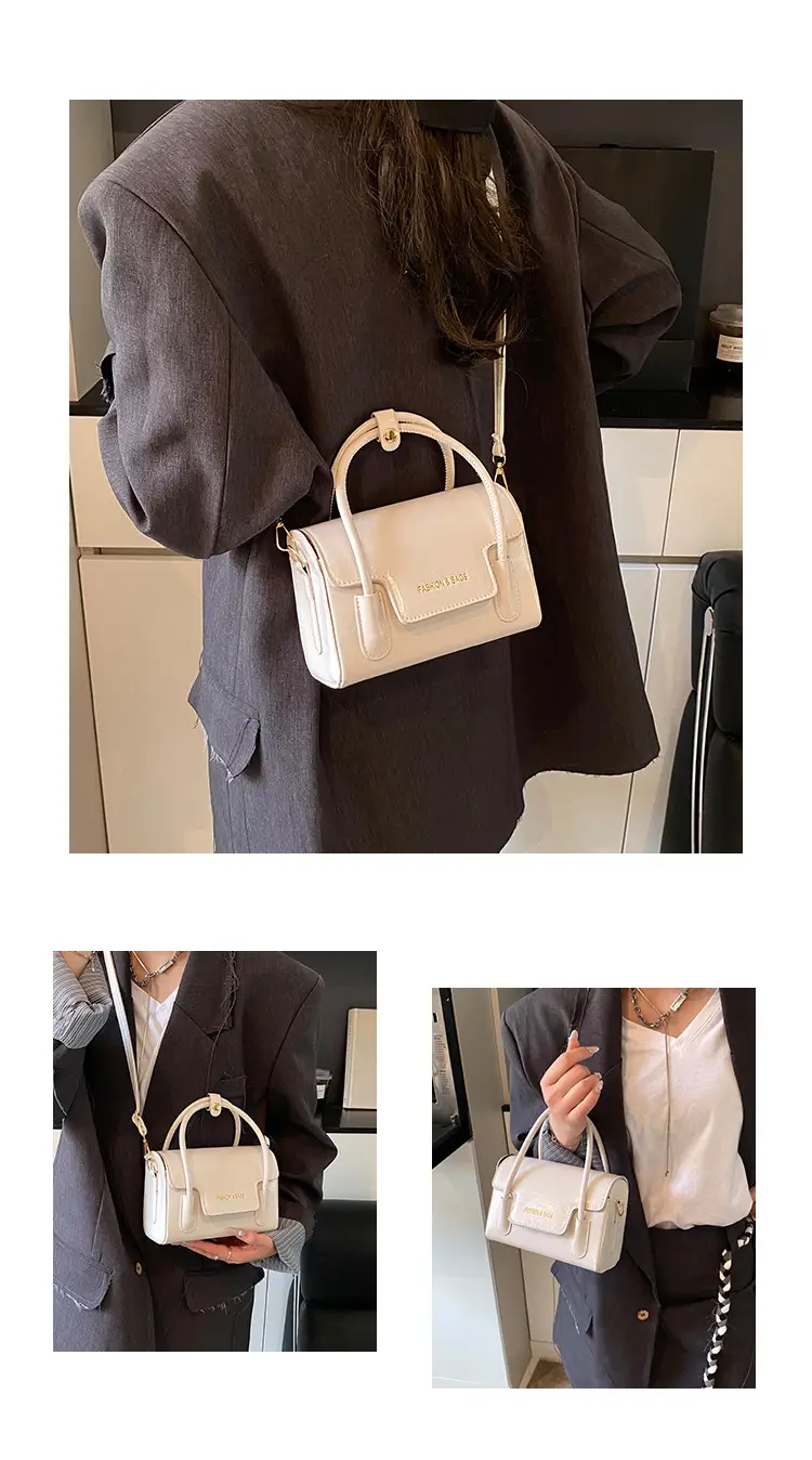 Red Square Mini Shoulder Bag for Women — feature 3