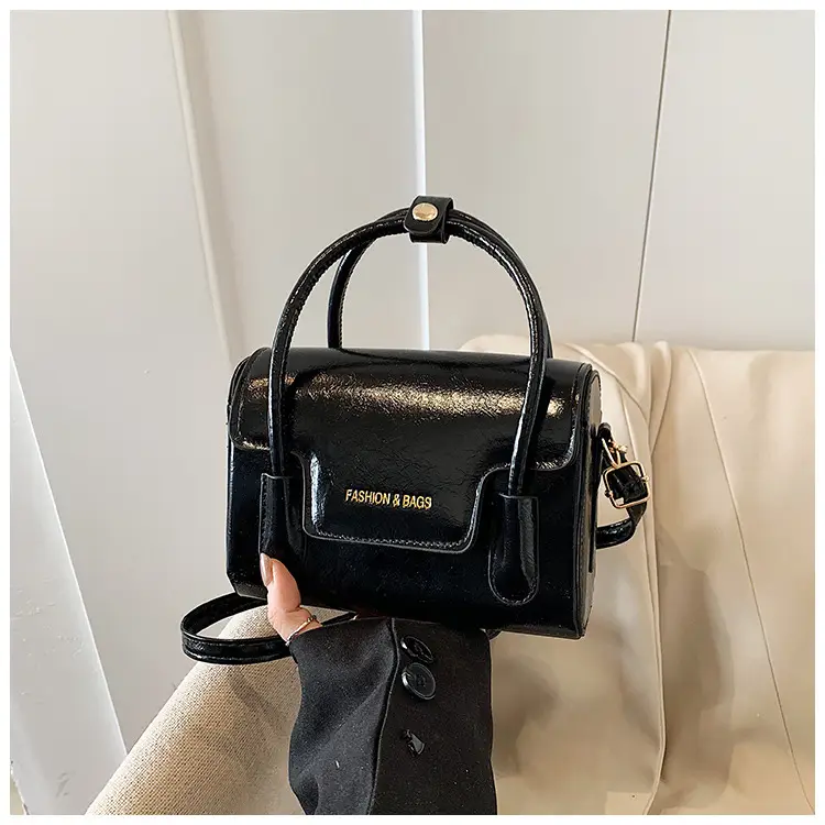 Red Square Mini Shoulder Bag for Women