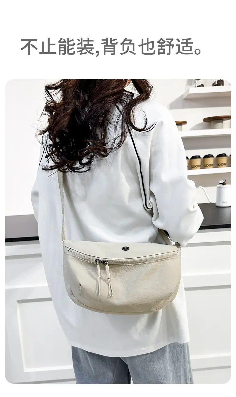 Women Crossbody Bag 2025 New Color Options Large Capacity Nylon — feature 10