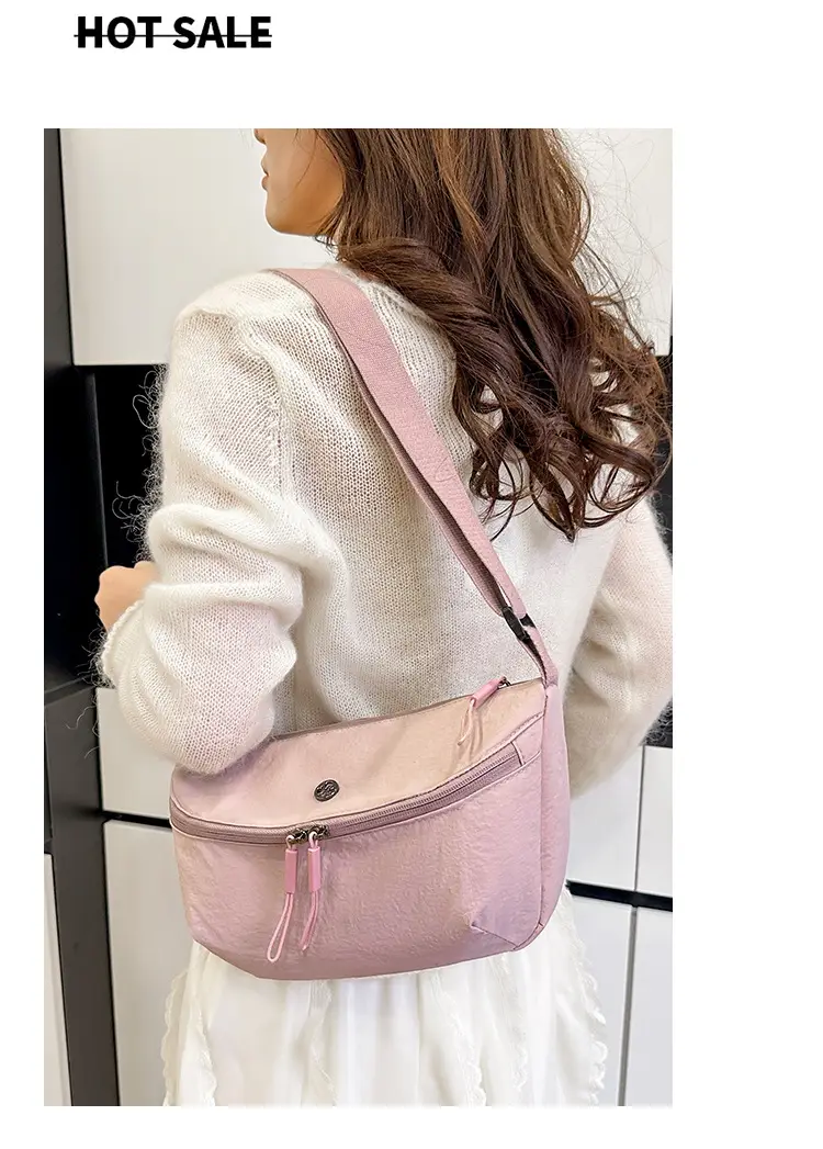 Women Crossbody Bag 2025 New Color Options Large Capacity Nylon — feature 33
