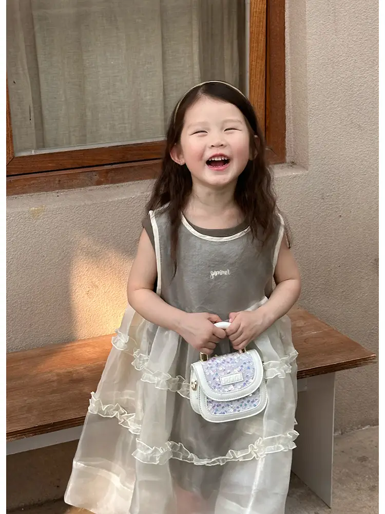 New Children's Princess Bag with Sparkle & Leather Detail — feature 15